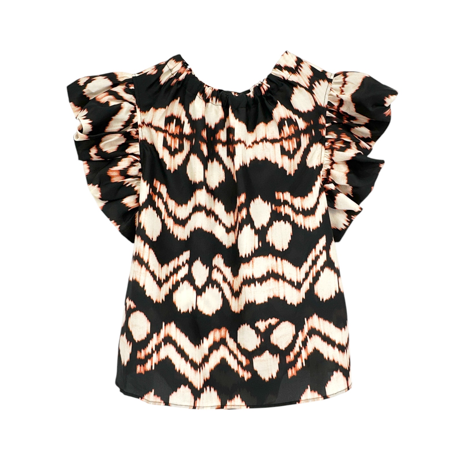 Ulla Johnson Iren Top In Obsidian 2 | Small